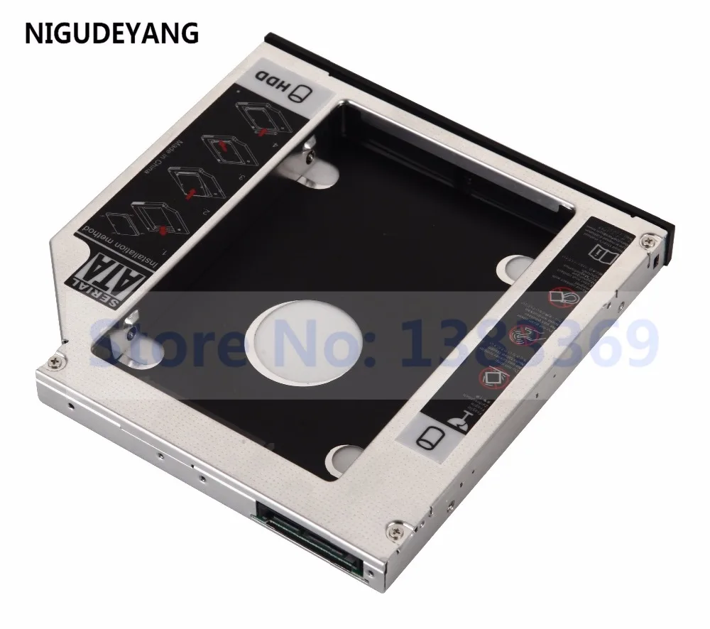 NIGUDEYANG 2-й жесткий диск SSD HDD Caddy адаптер для Asus G750JZ-T4023H X75V X52J UJ160