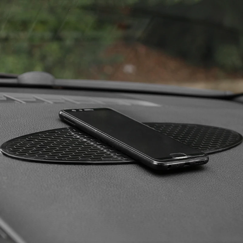 Противоскользящий коврик для приборной панели автомобиля с GPS орнаментом