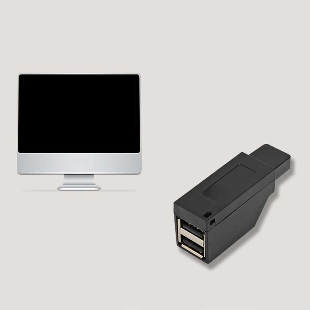 

Mini USB 2.0 3.0 Hub 3 Ports Portable USB Hub High Speed Slim Hub USB Splitter for Laptop Computer