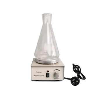 

Compact Adjustable Magnetic Stirrer Machine with Borosilicate Erlenmyer Conical Flasks 1000ml