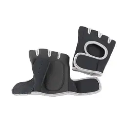 1 пара спортивных нескользящих перчаток для бодибилдинга гантели фитнес-Штанга тренажерный зал для тяжелоатлетов перчатки с половинными