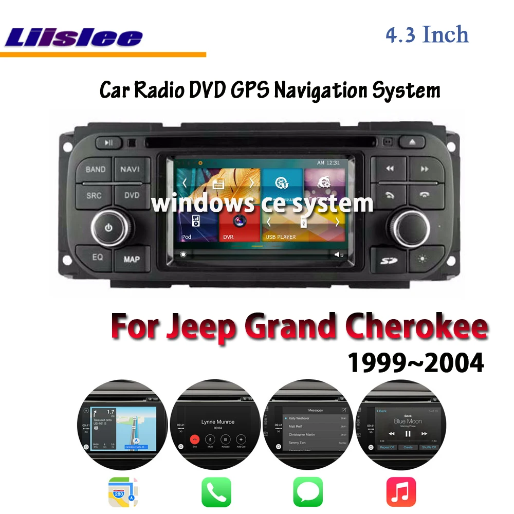 Sale Liislee For Jeep Grand Cherokee 1999~2004 Car Radio DVD Player Wifi GPS Map Nav Navi Navigation Touch Screen Multimedia System 0 Sale Liislee For Jeep Grand Cherokee 1999~2004 Car Radio DVD Player Wifi GPS Map Nav Navi Navigation Touch Screen Multimedia System 0