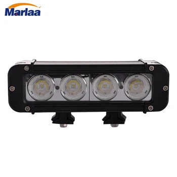 

Yait 40W 8 inch Single Row Flood Beam Mini Offroad Led Work Light Bar Spotlight For Truck ATV SUV UAZ 4X4 4WD Tractor Automobile