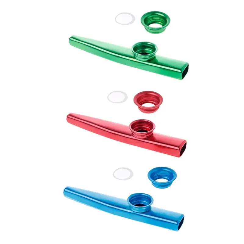 

Metal Kazoo Mouth Flute Kid Gift Party Musical Instrument
