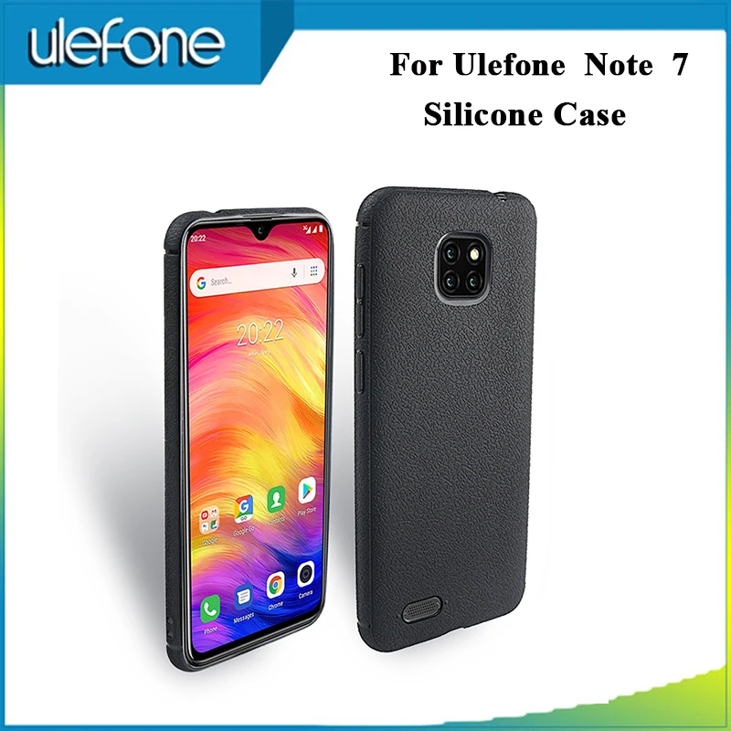 

For Ulefone Note 7 Silicone Case Soft TPU Back Cover Clear Protective Case Transparent 6.1 Inch For Ulefone Note 7 Silicone Case
