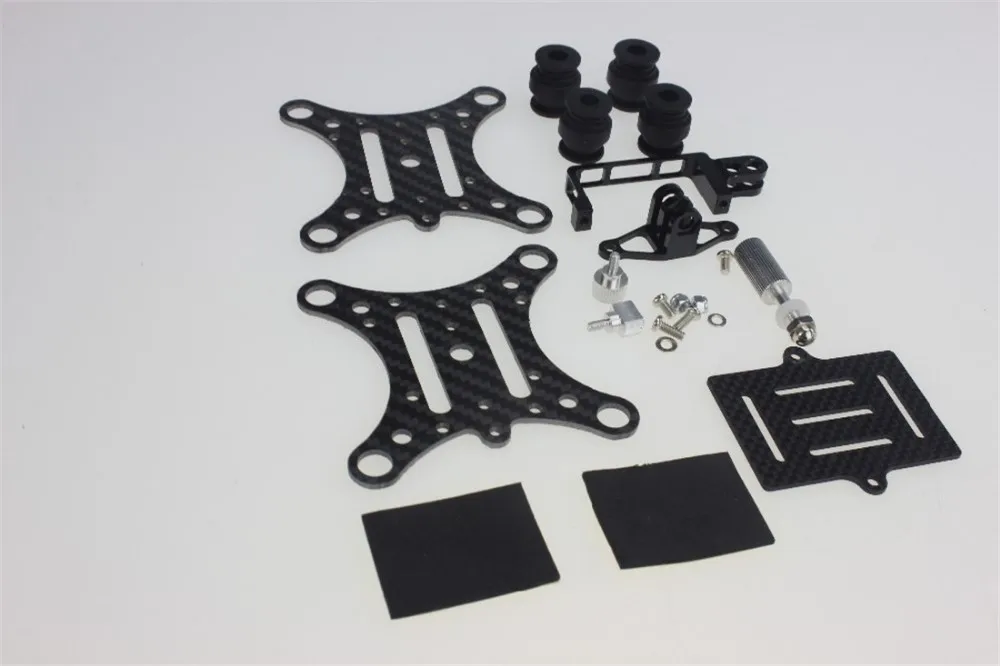 F10043 Carbon Fiber Camera Gimbal Mount FPV Damping PTZ For DJI Phantom Quadcopter Multicopter Gopro Hero 3