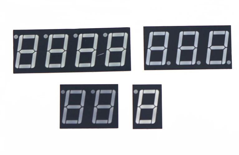Светодиодный дисплей 0 56 дюйма 1 бит 2 3 Бит 4 10PIN /12PIN каждая общая/анодная цифровая