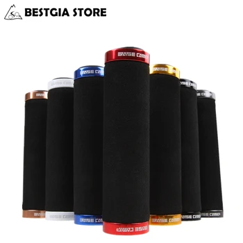 

Bicycle Grips Sponge Bike Handle Anti-Skid Comfortable Handlebars Grip Mountain Cycling Handle Bar End Plugs Bicycle Accessories