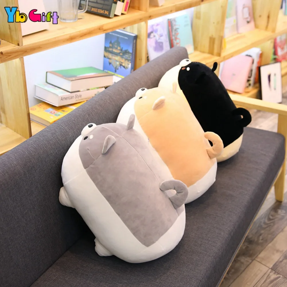 round shiba inu plush