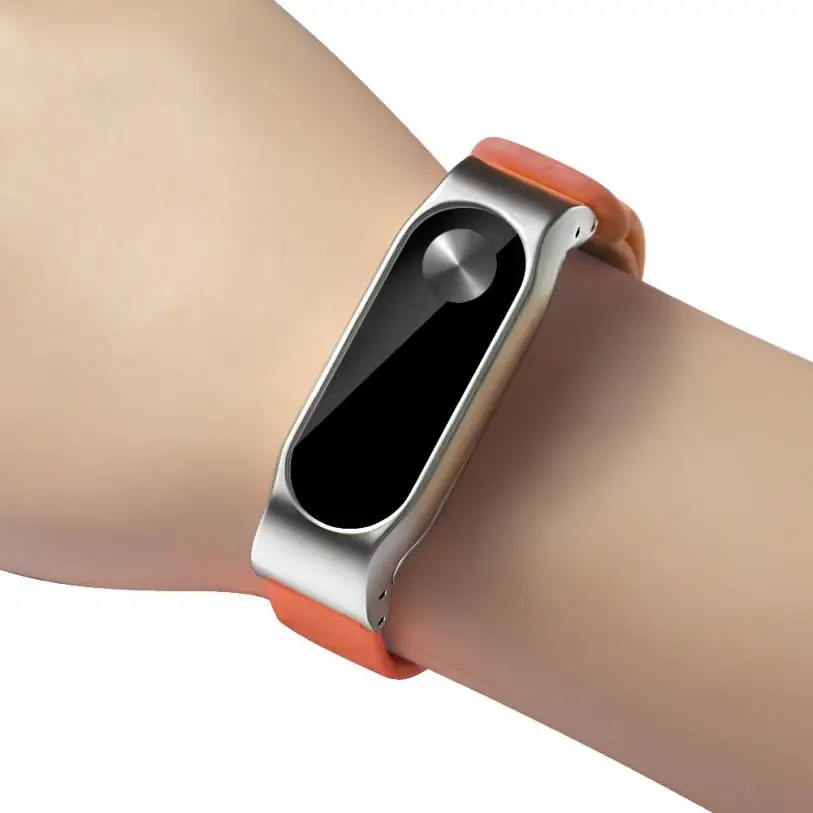 

Fashion TPE Carbon Design Sport Strap Replacement Wristband For Xiaomi Mi Band 2 SP11 Drop shipping