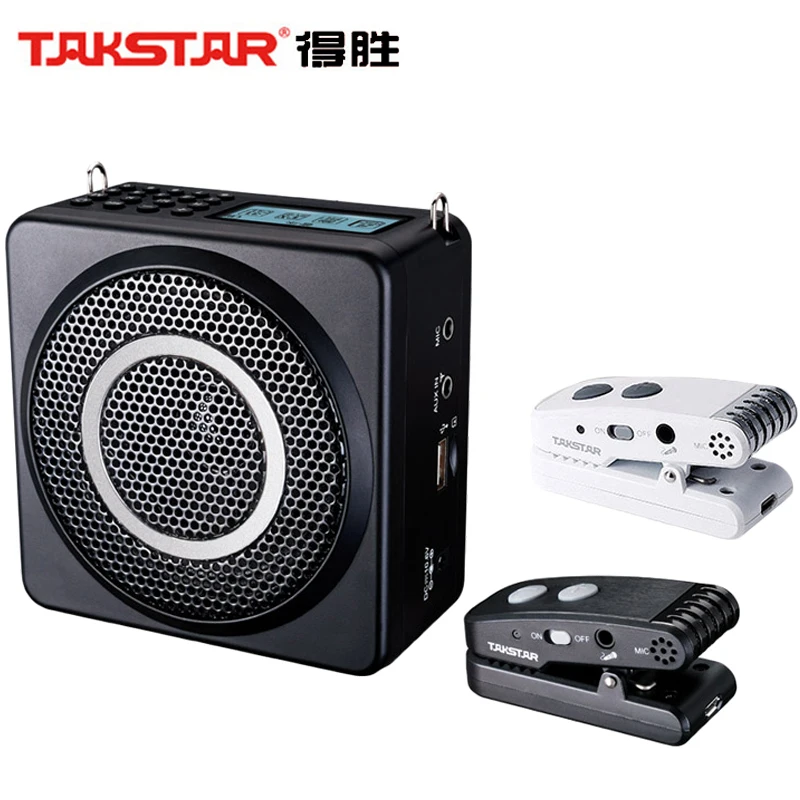 

New Takstar E260W 2.4G Wireless Portable Amplifier teaching speaker LCD Display with FM/MP3/Recording stable and powerful voice