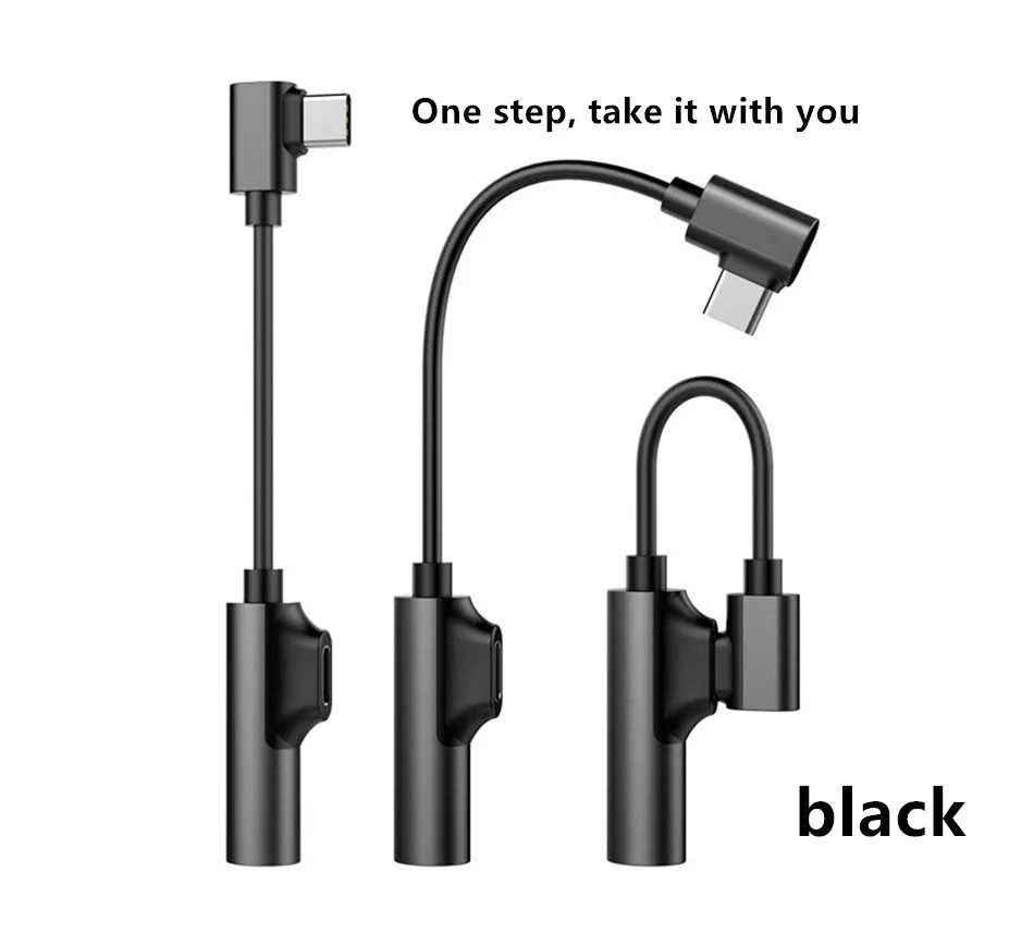!ACCEZZ USB Type C Adapter 3.5mm Jack Earphone Cable For Xiaomi Mi 6 Huawei Mate 10 Pro Aux Type-C Fast Charge OTG Extension (7)
