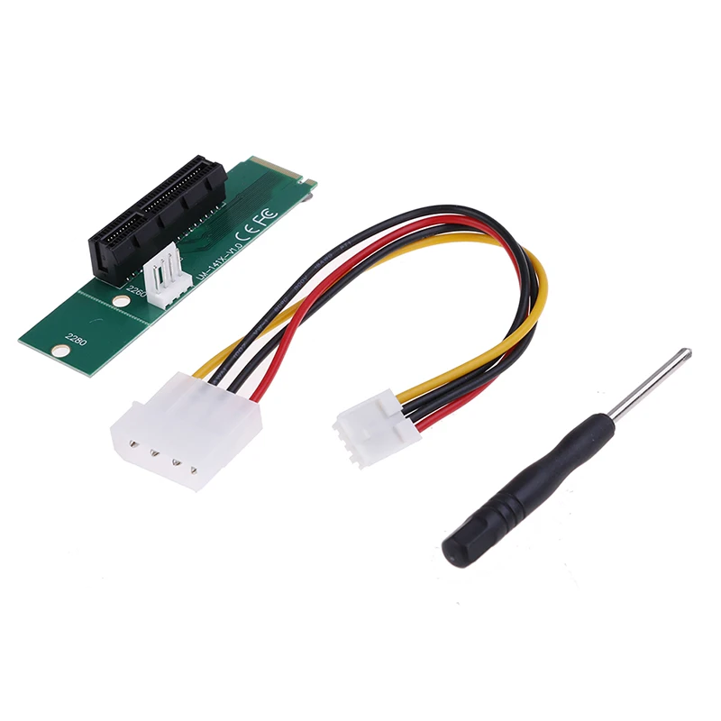 PCI E 1X/4x карта SSD для NGFF M.2 M Key PCIE слот адаптер Расширительная + отвертка 4 контактный