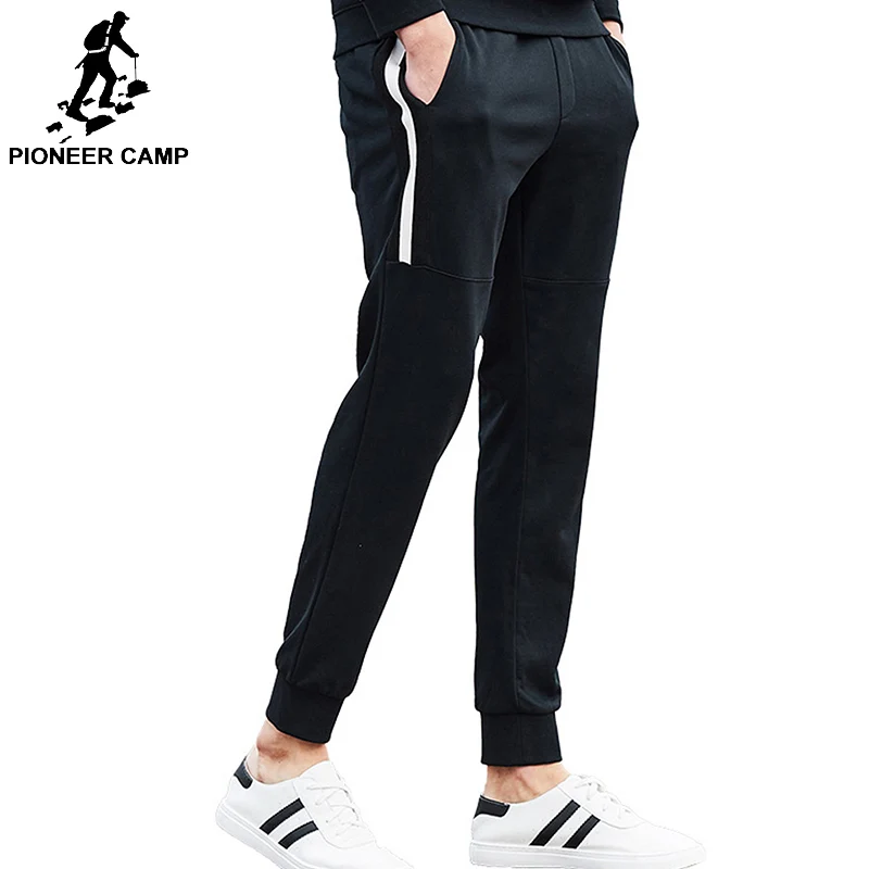 

Pioneer Camp sweat pants men brand clothing spring male sweatpants top quality black joggers Nine minutes trousers AZZ701004