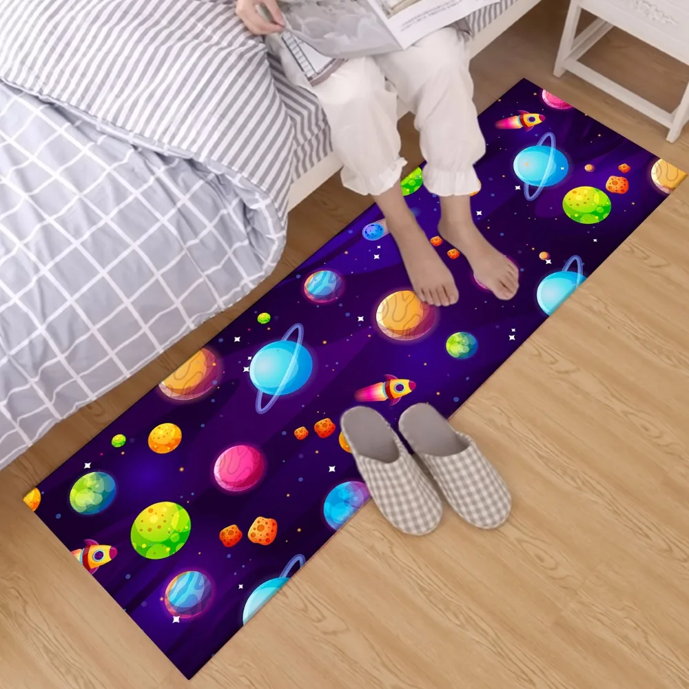 Ковры Cosmic Space Planet и Вселенная для детей детские ковры дома гостиной хрустальные