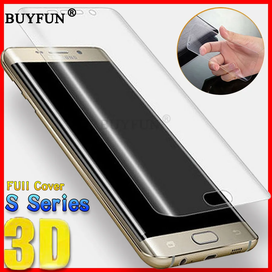 

S6 Edge Plus On For Samsung Galaxy S7 S6 Edge Glas Screen Protector For Samsung S 6 S 7 Edge Protective Glass Full Cover Tremp