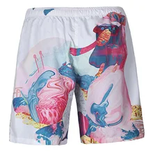 Летние быстро сухой тренажерный зал Спортивные леггинсы Для Мужчин's Шорты для женщин Футбол Мотобрюки Бег Свободные Шорты