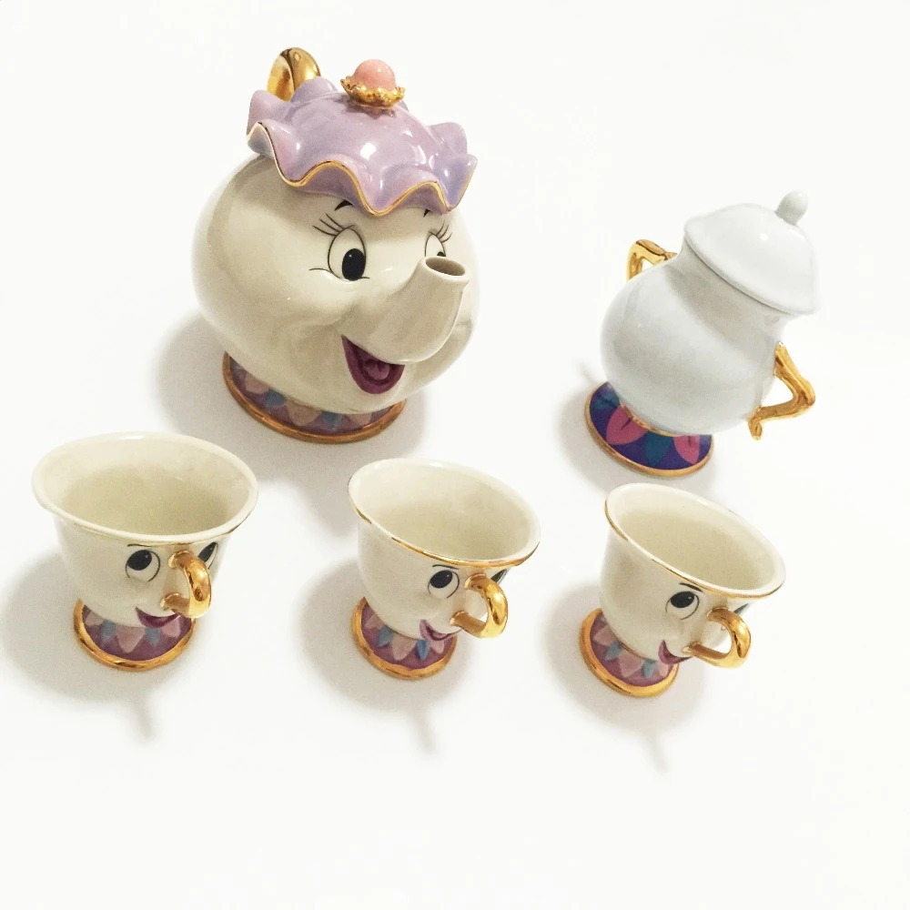 Service à Thé La Belle Et La Bête Service à thé de la belle et la bête de la belle et la bête, avec