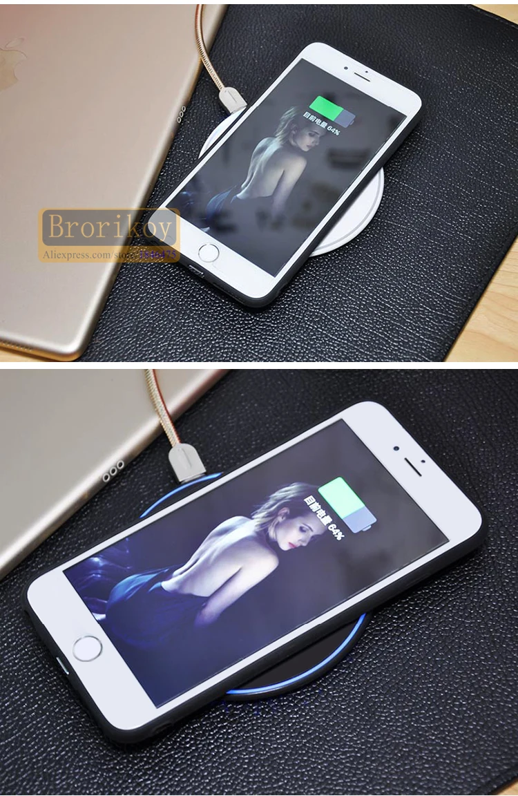 QI Беспроводное зарядное устройство 10 Вт Быстрая зарядка для Samsung Galaxy S8 S9 S10 Note 8 9 USB Беспроводная Быстрая зарядка для iPhone X Xs Max 8 Plus