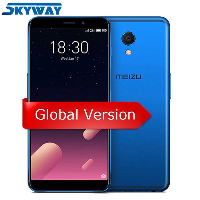 Оригинал Meizu M6s S6 4G LTE Глобальный Версия 3 Гб 32 GB сотовый телефон Exynos 7872 гекса Core 5,7 "HD экран 16.0MP отпечатков пальцев