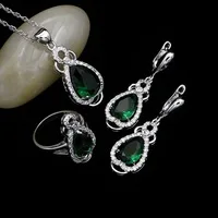 925-Sterling-Silver-Jewelry-Sets-For-Bride-Natural-Green-Cubic-Zirconia-White-Crystal-Earrings-Pendant-Necklace.jpg_200x200