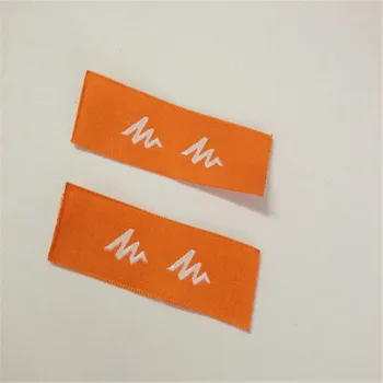 

Customized Garment Jacket Woven Label Clothing main label