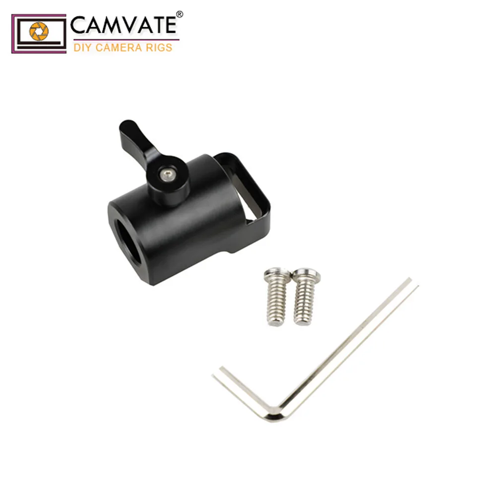 

CAMVATE Universal Light Pole Adapter Connector For Camera Monitor Cage C1923