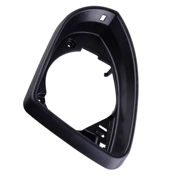 

DWCX Plastic Driving Side Left Front Mirror Glass Holder Surround Trim Frame Fit for VW Golf MK7 2014 2015 2016 2017