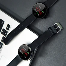 KAIHAI Фитнес браслет pulseras кожаный умный Браслет кровяное давление монитор сердечного ритма часы reloj inteligente