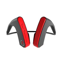Lanxunke E1 костной проводимости наушники Беспроводной гарнитура Bluetooth наушники Спорт на открытом воздухе CVC бас 3D стерео Ушные крючки краниометрическая точка центра отверстия слухового прохода