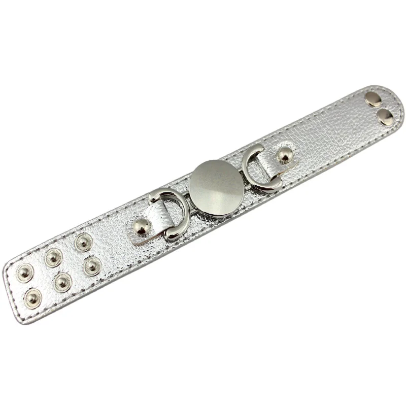 Браслеты манжеты B1596 Monogram женские ювелирные изделия из натуральной кожи с