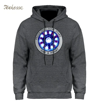 

Avengers I am Iron Man Hoodies Tony Stark Sweatshirt Men Super Hero Winter Autumn Hooded I Love you 3000 Streetwear Sportswear