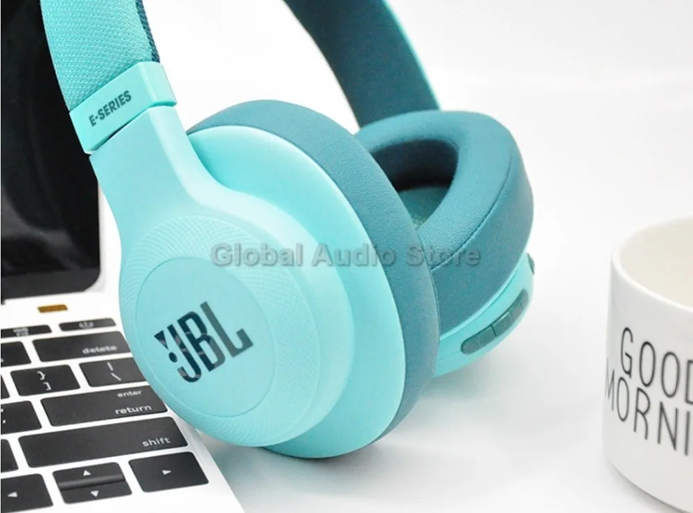 JBL E55BT Беспроводная повязка Bluetooth наушники с чистым басом стерео для мобильного телефона ПК наушники iPod гарнитуры