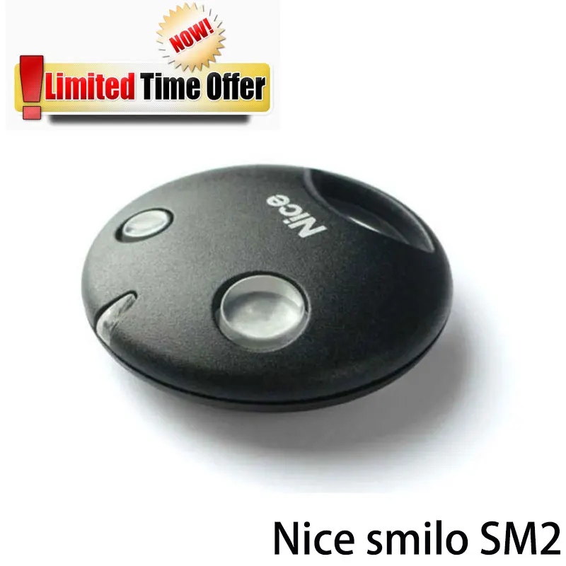 

Limit time offer ! Radio Transmitter for Nice Smilo SM2R01 gate door 433.92Mhz