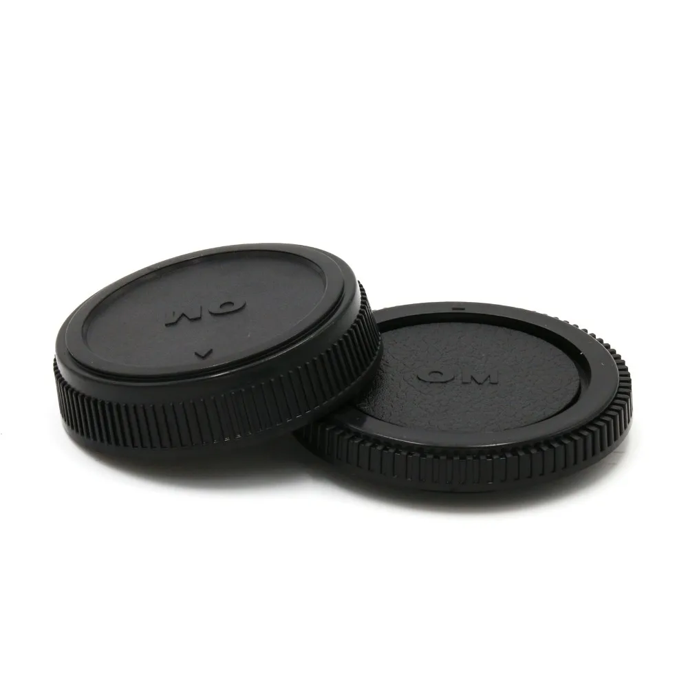 

1 Pairs Camera Body cap + Rear Lens Cap for Olympus OM 4/3 E620 E520 E510 free shipping