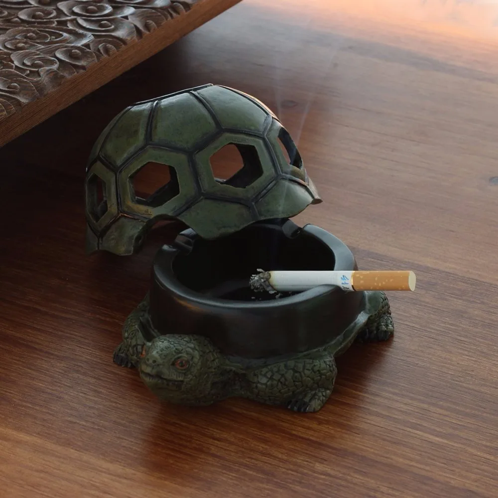 3Pcs/Lot Cigarette Ashtray with Lid,Creative Turtle Cigar ...