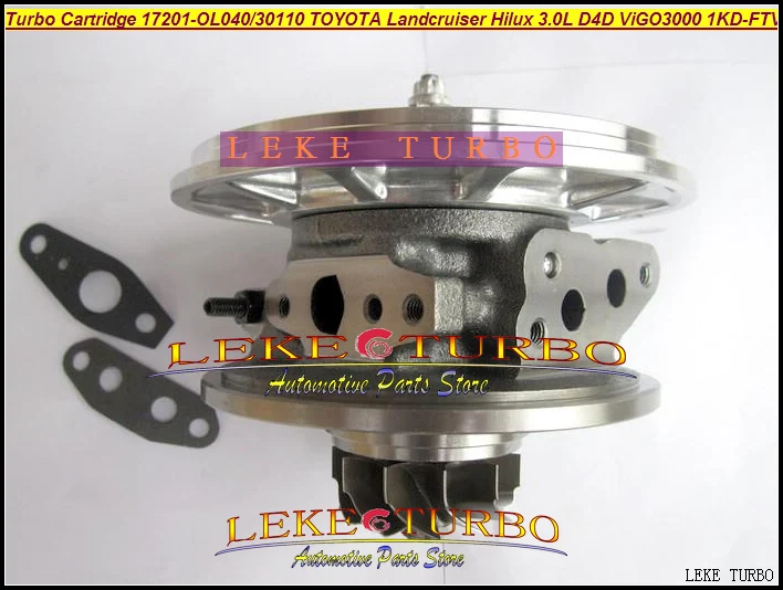 Турбокартридж CHRA VGT CT16V 17201-30100 17201-30160 17201-30101 для TOYOTA бренд Land Cruiser HILUX D4D VIGO 3000 1KD-FTV л |