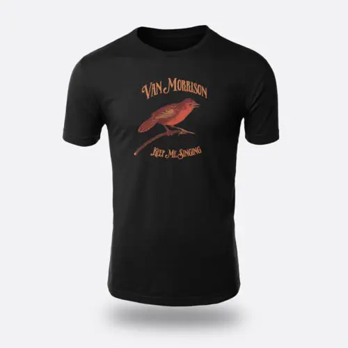 Ван Моррисон держать меня Поющие черные мужские футболки Размер S-3XL T-shirts2019