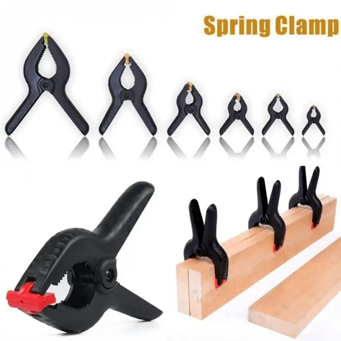 Woodworking Spring Clip Toggle Clamps DIY Tools Plastic For Photo Studio Background HUG-Deals