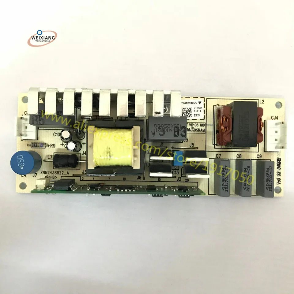 

PT VIP 03 MID for OSRAM Projector Ballast ZNN2438822_A Lamp Driver Board