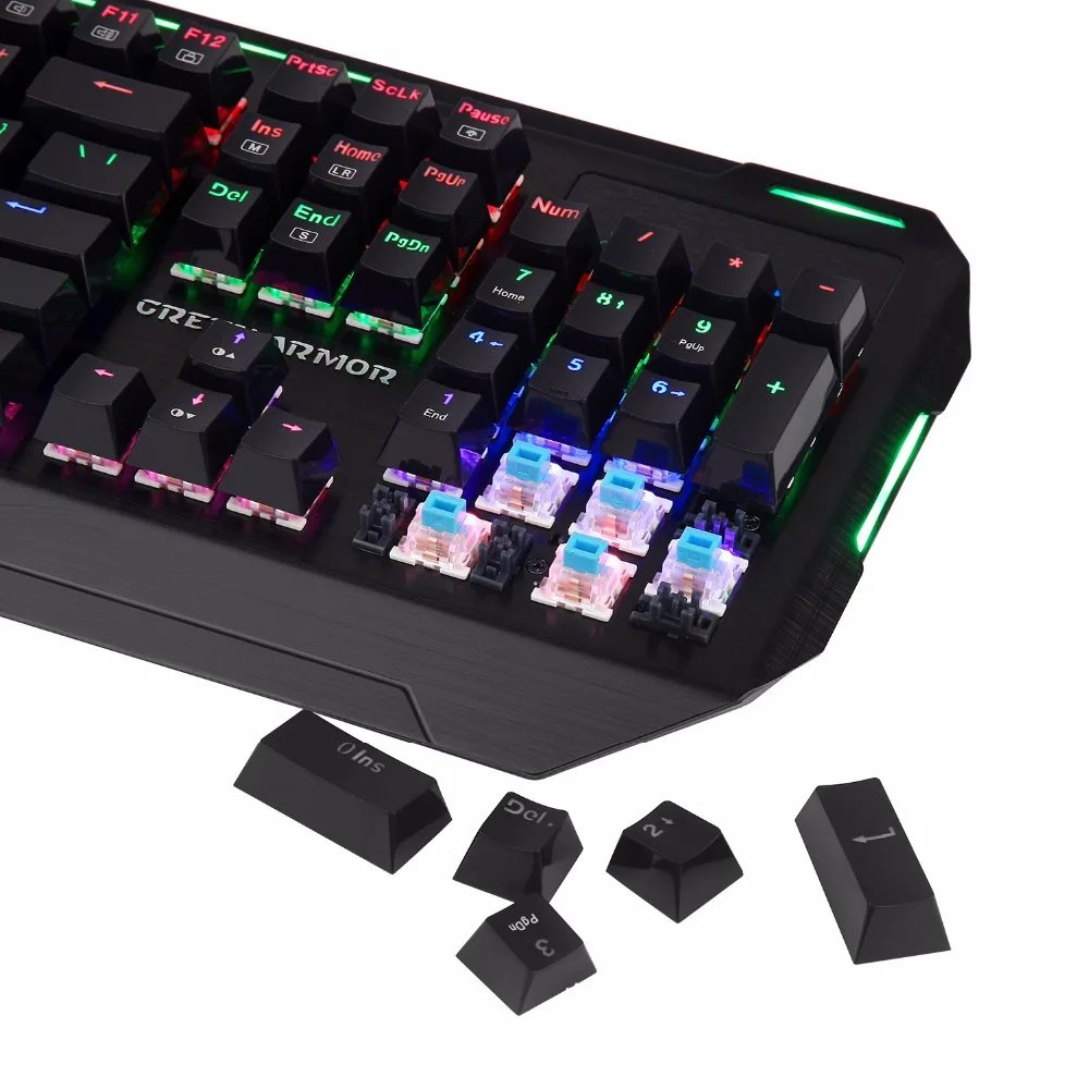 2. outemu blue switch mechanical keyboard