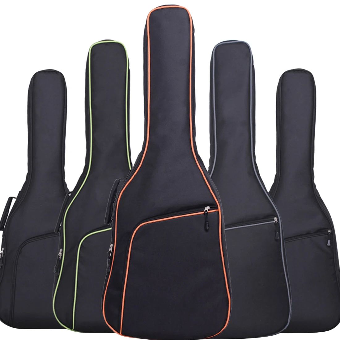 Goedkoop Nieuwe Aankomst 38 39 inch Universele Dikker Staal Snarige Klassieke Gitaar Tas Rugzak Guitarra Bas Accessoires Onderdelen Carry