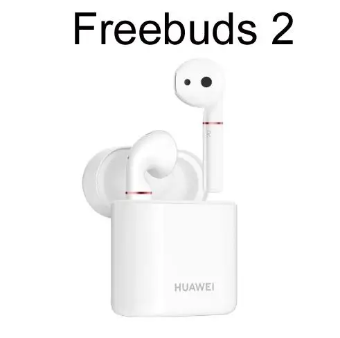 Huawei Freebuds 2 Pro Freebuds 2 Беспроводные Наушники Hi-Fi водонепроницаемые IP54 контроль беспроводного заряда Bluetooth 5,0 - Цвет: freebuds 2