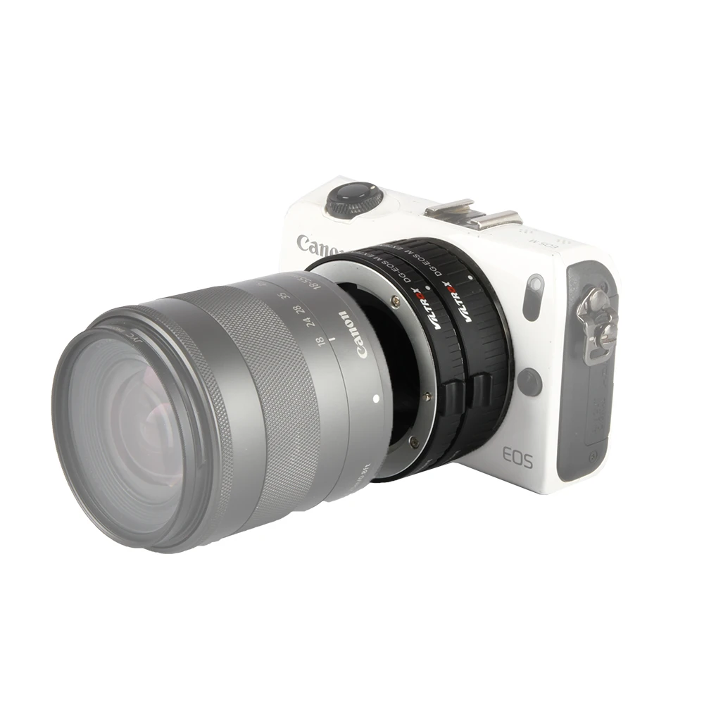 Адаптер для макрообъектива Viltrox DG-EOS M с автофокусом для объектива Canon EF EF-S к объективу EOS M EF-M M2 M3 M5 M6 M10