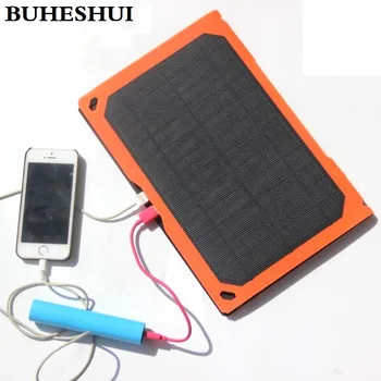 

BUHESHUI10W Foldable Solar Panel Charger Universal Camping outdoor Travel Solar Charger For iPhone Dual USB Output FreeShipping