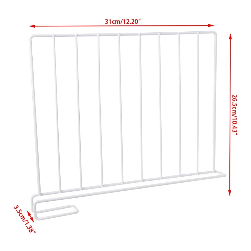 Полка для шкафа разделители проволока Одежда Органайзер Экономия пространства перегородки хранения вешалка для шкафа доска разделения хлопушка