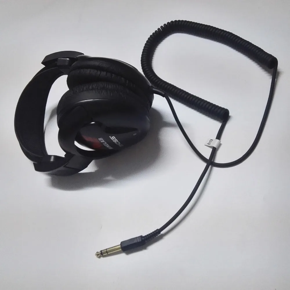 Free Shipping New Arrival Headphone with 1/4 inch Plug for Your Profesional Underground Metal Detector Free Shipping New Arrival Headphone with 1/4 inch Plug for Your Profesional Underground Metal Detector