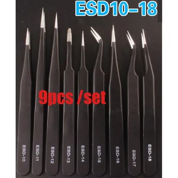 

Excellent Quality Tweezers Diamond Painting Accessories Stainless Steel Industrial Anti-staticTweezers Sewing Accessories Tools