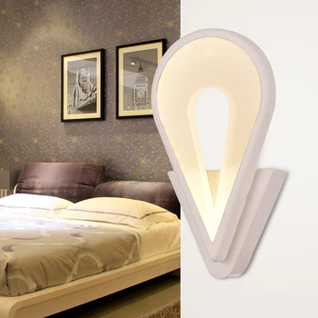 

Applique Murale Wall Lights 86-265V Warm Light Wall Lamps Indoor Modern Acrylique Wall Sconce For Living Room Dining Room