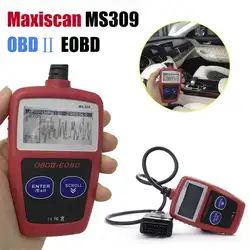 MS309 OBD2 авто инструмент диагностики сканер для считывания штрих-кода неисправности код читателя профессионального автомобиля